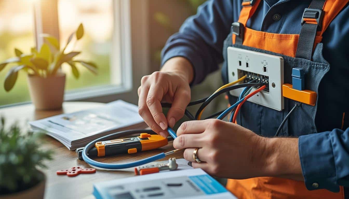 Illustration: Réglementation et obligations liées à la norme de mise à la terre dans une maison