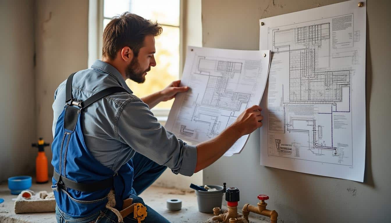 Illustration: Comprendre la norme de plomberie en maison : définitions, rôle et enjeux