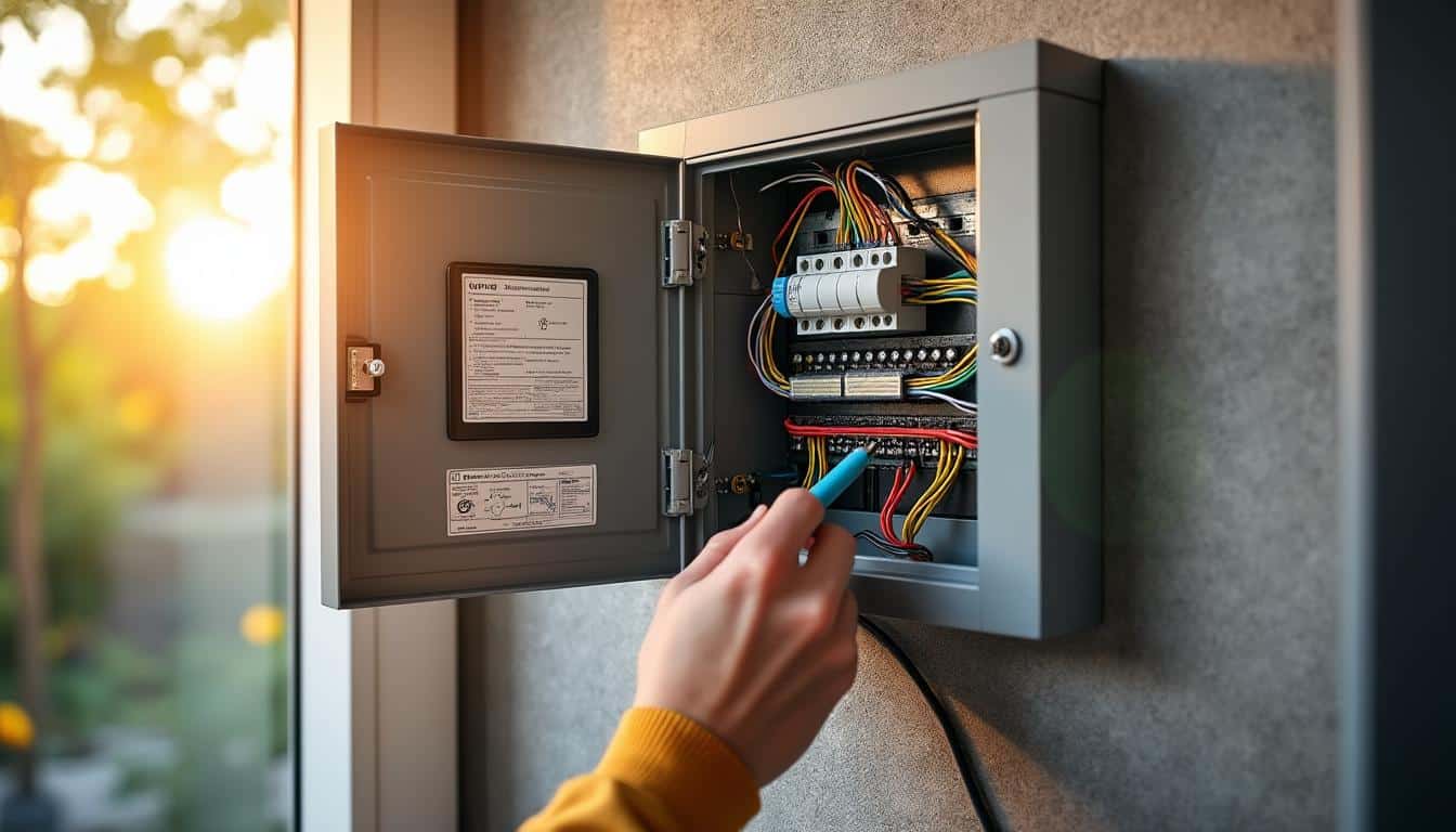 Illustration: Définition et rôle du tableau électrique de maison conforme à la norme