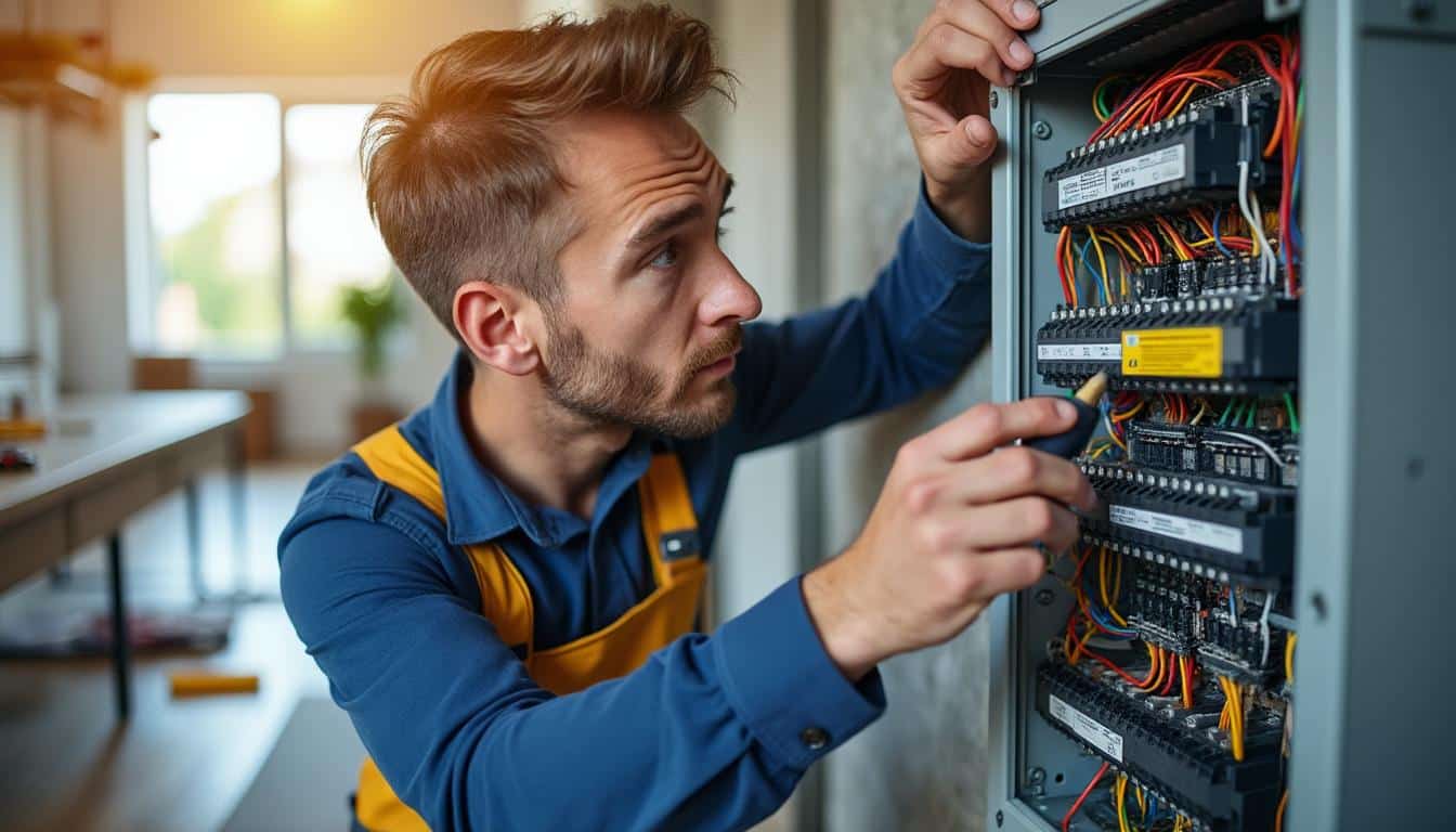 Illustration: Présentation des normes applicables au tableau électrique de maison