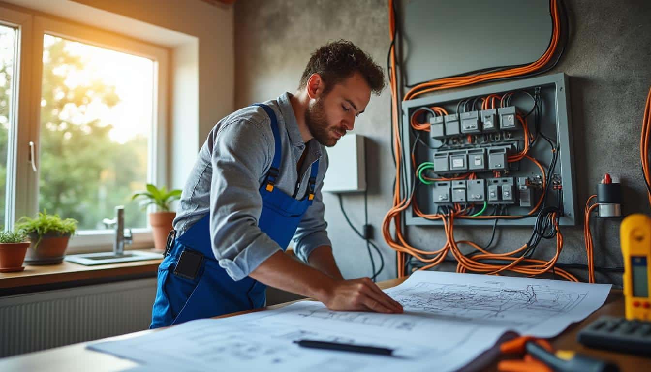 Illustration: Comprendre la norme NF C 15-100 pour l’électricité en maison individuelle