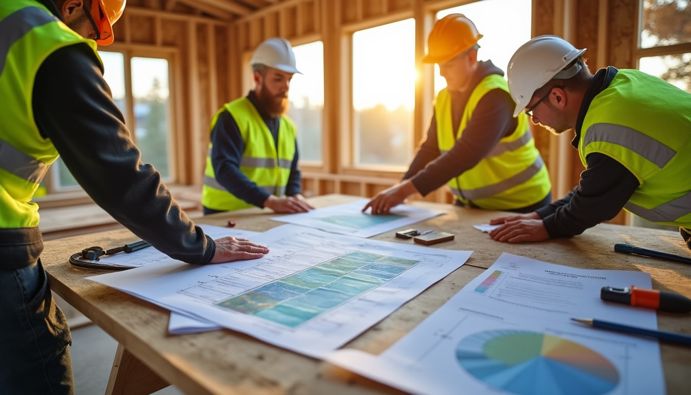 Illustration: Les principales normes en vigueur pour la construction de maison (RE2020, RT2012, etc.)