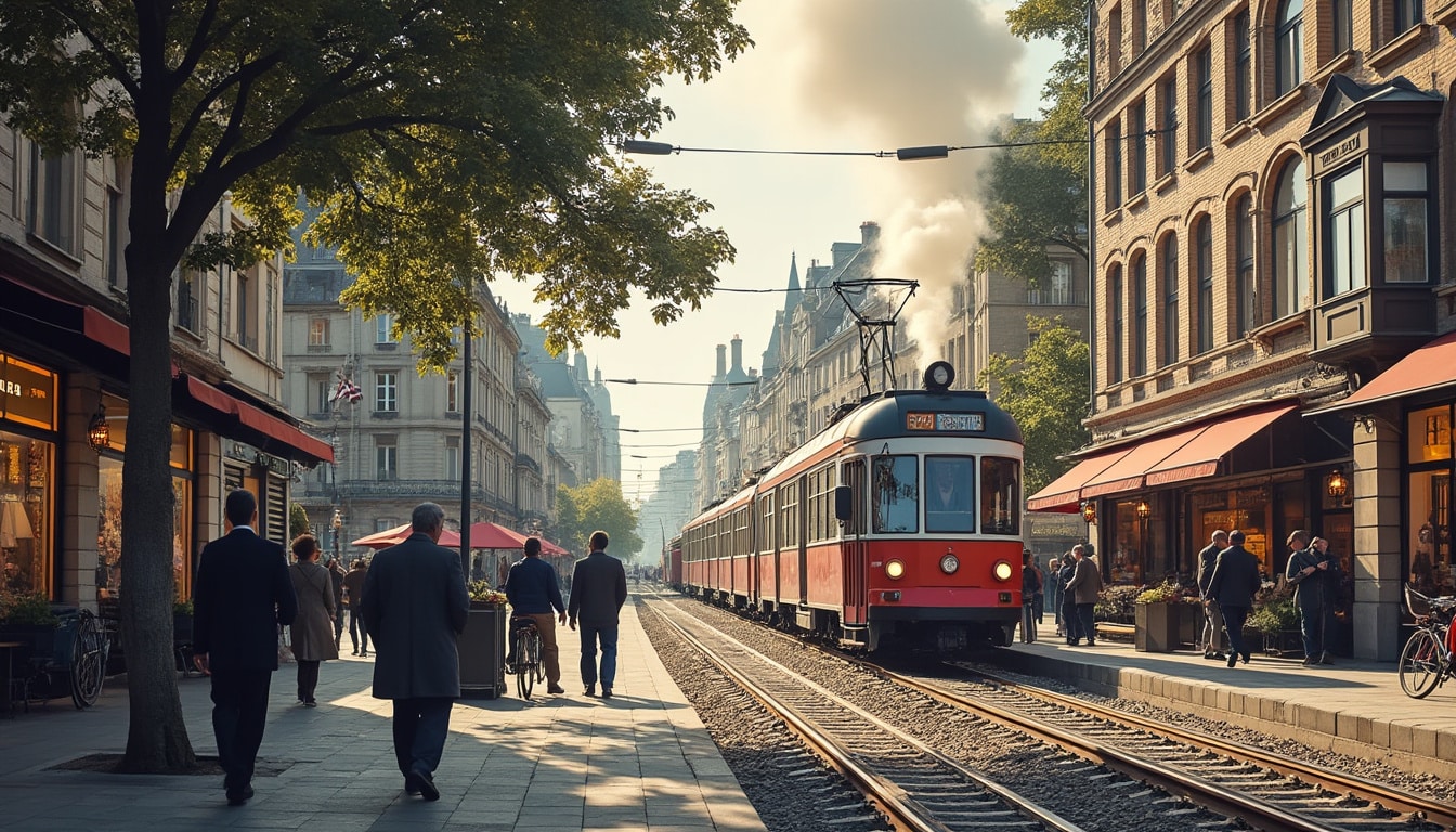 Illustration: Comprendre l’évolution du quartier de la gare à travers les siècles