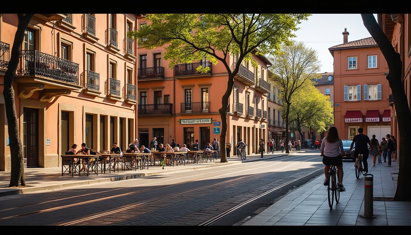 Illustration: Présentation générale des quartiers de Toulouse