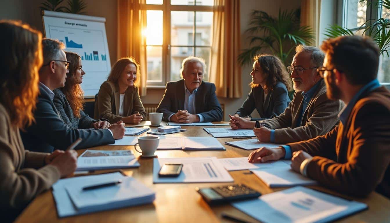 Illustration: Les différentes charges de copropriété et leur impact sur la trésorerie annuelle