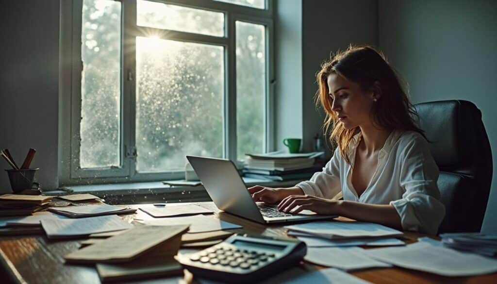 Flux de trésorerie face aux charges imprévues liées à un sinistre