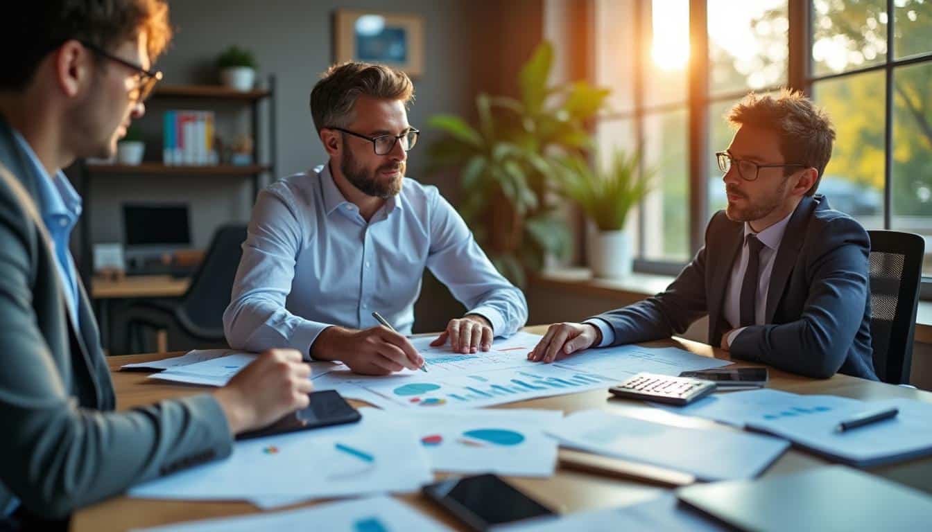 Illustration: Comprendre l’impact des flux de trésorerie sur la simulation du taux d’endettement