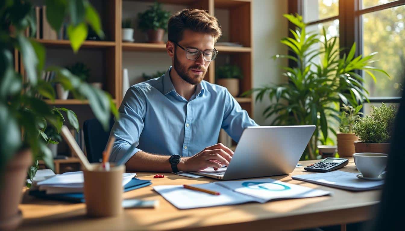 Illustration: Comment réaliser une simulation du taux d’endettement à partir du flux de trésorerie ?