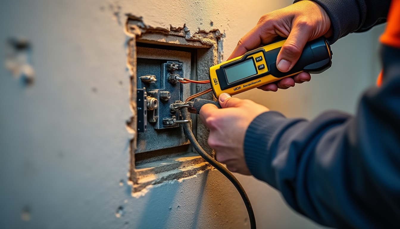 Profondeur de la gaine électrique : guide pour une pose sécurisée