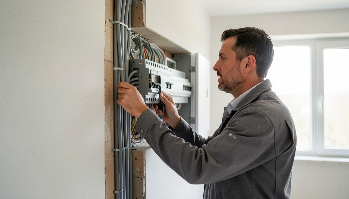 Gaine électrique obligatoire selon la norme NF C 15-100